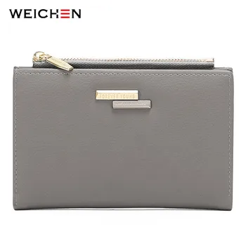 WEICHEN Brand NEW Designer Small Wallet For Women Many Department Zipper Coin Purse Card Wallets Female Ladies Short Carteras
WEICHEN Brand NEW Designer Small Wallet For Women Many Department Zipper Coin Purse Card Wallets Female Ladies Short Carteras