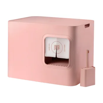 Aisle hollow-out filter plate super large square sugar cat litter basin effectively blocks odor fully enclosed cat toilet solid
Aisle hollow-out filter plate super large square sugar cat litter basin effectively blocks odor fully enclosed cat toilet solid