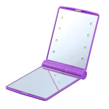 LED Lighted Makeup Mirror Portable Compact 8-LED Cosmetic Folding Lights Mirrors Battery Operated Double Sided Vanity Mirror
LED Lighted Makeup Mirror Portable Compact 8-LED Cosmetic Folding Lights Mirrors Battery Operated Double Sided Vanity Mirror