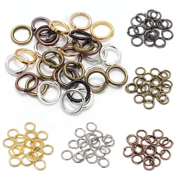 200pcs/lot 3-12 mm Metal DIY Loops Jump Rings Split Rings Connector Single Open Circle Jewelry Findings Making Accessories
200pcs/lot 3-12 mm Metal DIY Loops Jump Rings Split Rings Connector Single Open Circle Jewelry Findings Making Accessories