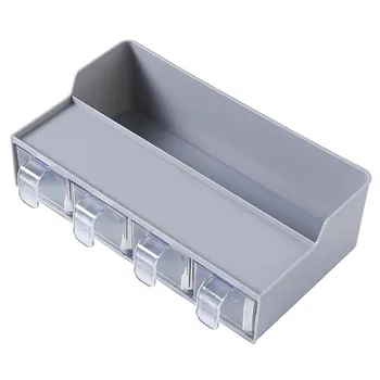 Multifunctional Kitchen Storage Box 4 Grid Transparent Seasoning Box With Spoon Kitchen Seasoning Rack Set Storage Rack
Multifunctional Kitchen Storage Box 4 Grid Transparent Seasoning Box With Spoon Kitchen Seasoning Rack Set Storage Rack