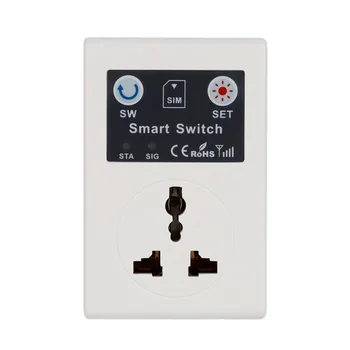 New Styling Professional 220V Phone RC Remote Wireless Control Smart Switch GSM Socket Power Plug for Home Household Appliance
New Styling Professional 220V Phone RC Remote Wireless Control Smart Switch GSM Socket Power Plug for Home Household Appliance