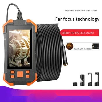 Endoscope,2M 1080P HD 4.3Inch LCD Sn 3000MAh Battery Borescope, IP67 Waterproof Inspection Camera with 6 LED Lights
Endoscope,2M 1080P HD 4.3Inch LCD Sn 3000MAh Battery Borescope, IP67 Waterproof Inspection Camera with 6 LED Lights