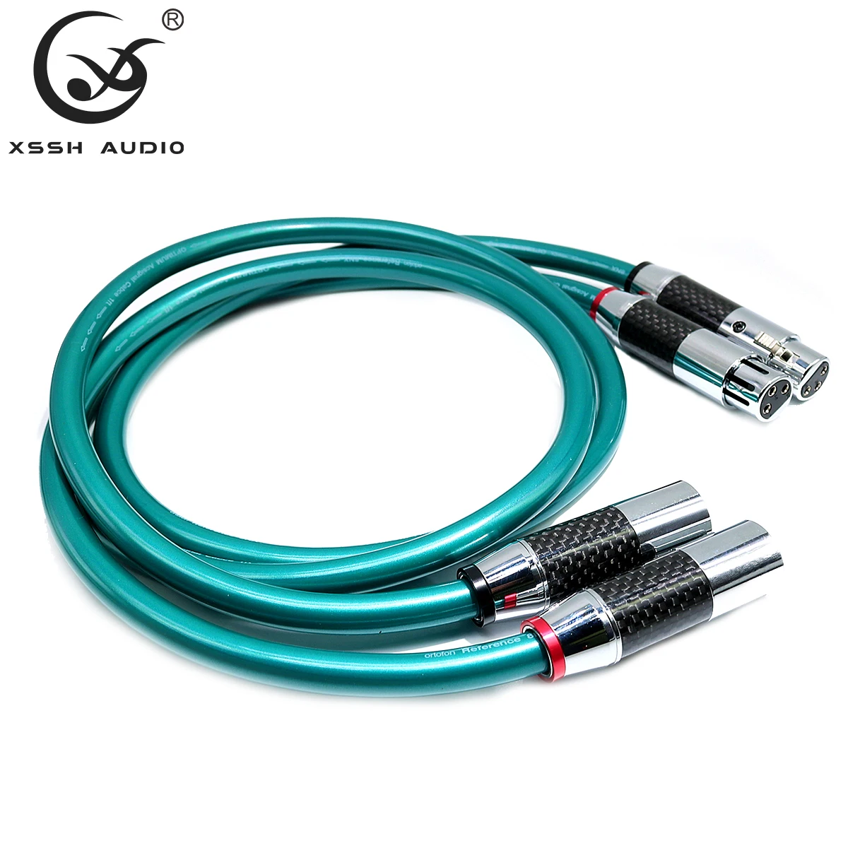 1 пара XSSH аудио Hi-Fi 2 ядра чистый Медь из бескислородной меди PCOCC 3 шпильки женские