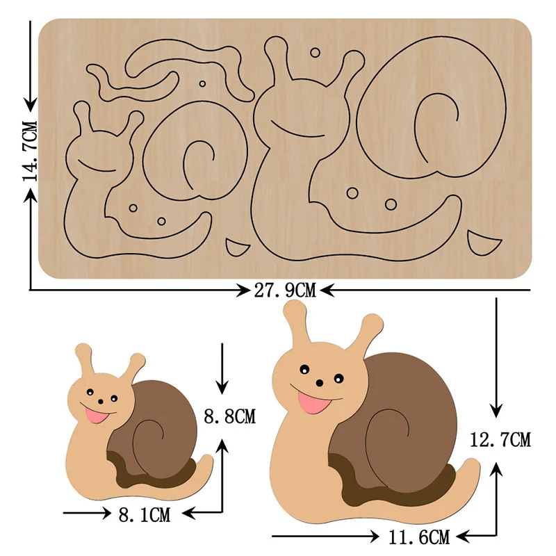 snails wooden cutting dies mould & wood knife blade punch die stencils For DIY Doll Pendant Kids Birthday Gift 2021 new
snails wooden cutting dies mould & wood knife blade punch die stencils For DIY Doll Pendant Kids Birthday Gift 2021 new