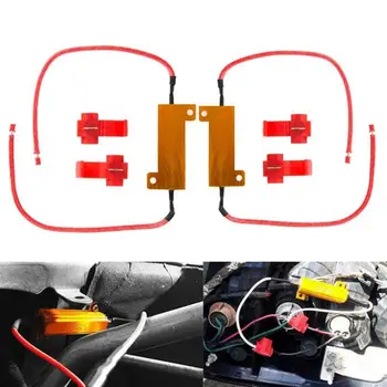 2pcs 12V 50W LED Warning Light Canceller Load Resistance Decode Car Turn Signal Lights Fix Error Canbus Load Resistor TSLM1
2pcs 12V 50W LED Warning Light Canceller Load Resistance Decode Car Turn Signal Lights Fix Error Canbus Load Resistor TSLM1