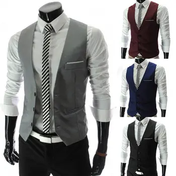 Sale Wine Red Elastic Navy Blue Dress Vests For Men Slim Fit Mens Soft Comfortable Large Size Gray 1PC Black New Arrival jacket
Sale Wine Red Elastic Navy Blue Dress Vests For Men Slim Fit Mens Soft Comfortable Large Size Gray 1PC Black New Arrival jacket