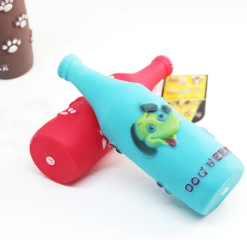 Soft Latex Simulation Beer Bottle Toy Novelty Dog Molars Colorful Bite Resistant Safe Non-toxic Pet Fun Supplies
Soft Latex Simulation Beer Bottle Toy Novelty Dog Molars Colorful Bite Resistant Safe Non-toxic Pet Fun Supplies