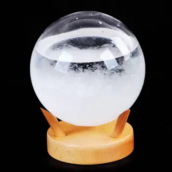 Home Ornaments Storm Glass Weather Forecaster Desktop Weather Predictor Wooden Base Small Weather Station Decorations Crafts
Home Ornaments Storm Glass Weather Forecaster Desktop Weather Predictor Wooden Base Small Weather Station Decorations Crafts