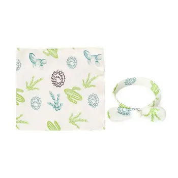 Pure Cotton Newborn Baby Boy or Girl Hair Band and Blanket Set Swaddle Blanket Wrap Sleeping Bag for 0-3-6 Months
Pure Cotton Newborn Baby Boy or Girl Hair Band and Blanket Set Swaddle Blanket Wrap Sleeping Bag for 0-3-6 Months