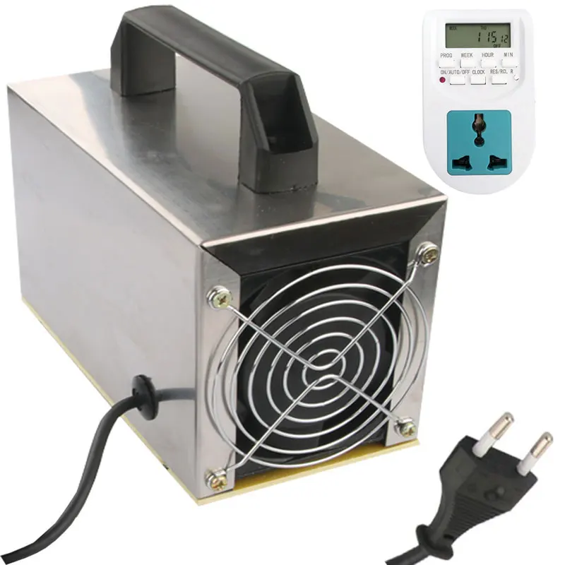 24g/h Ozone Generator Ozone Machine Air Purifier Air cleaner Disinfection Sterilization Cleaning Formaldehyde 220V
24g/h Ozone Generator Ozone Machine Air Purifier Air cleaner Disinfection Sterilization Cleaning Formaldehyde 220V