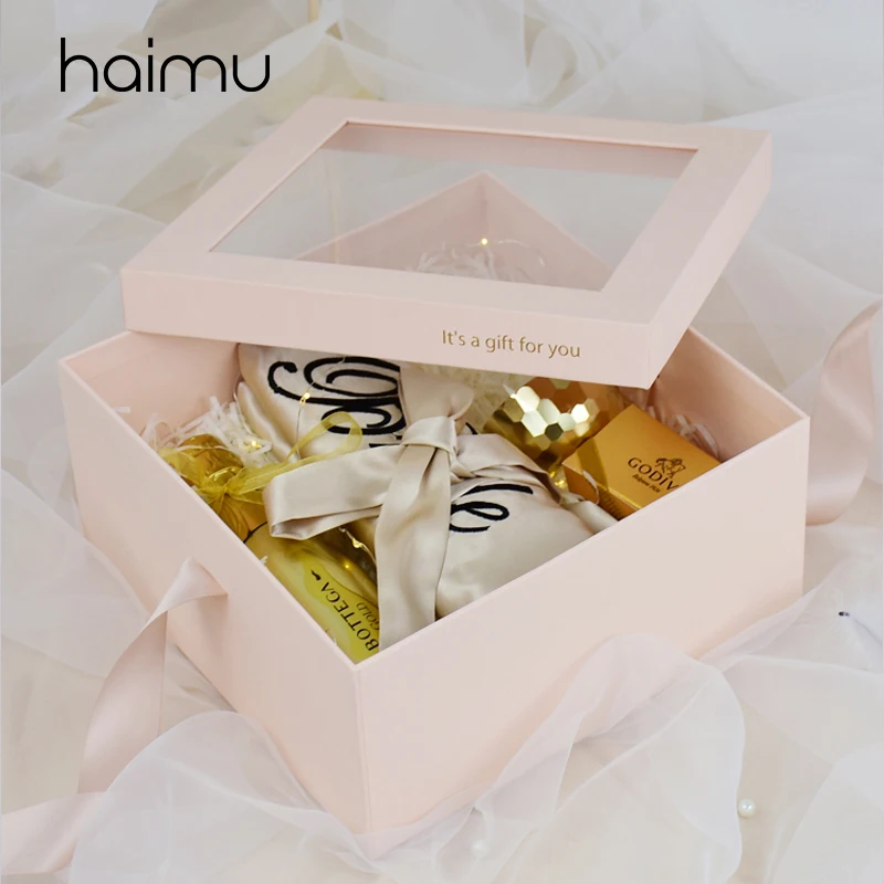 Square Gift Full Moon Cardboard Paper Flower Box Bridesmaid Valentine's Day Florist Gift Wedding Favor with Ribbon Boxes
Square Gift Full Moon Cardboard Paper Flower Box Bridesmaid Valentine's Day Florist Gift Wedding Favor with Ribbon Boxes