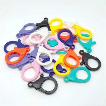 20pcs/lot DIY keychain plastic colorful lobster clasp acrylic handmade keychain bag toy accessories wholesale
20pcs/lot DIY keychain plastic colorful lobster clasp acrylic handmade keychain bag toy accessories wholesale