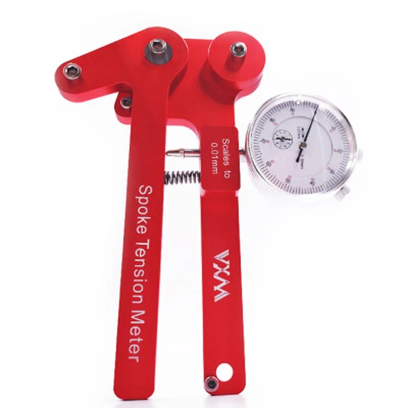 VXM Spoke Tension Meter Digital Scale 0.01Mm Bike Indicator Meter Tensiometer Bicycle Spoke Tension Wheel Builders Tool
VXM Spoke Tension Meter Digital Scale 0.01Mm Bike Indicator Meter Tensiometer Bicycle Spoke Tension Wheel Builders Tool