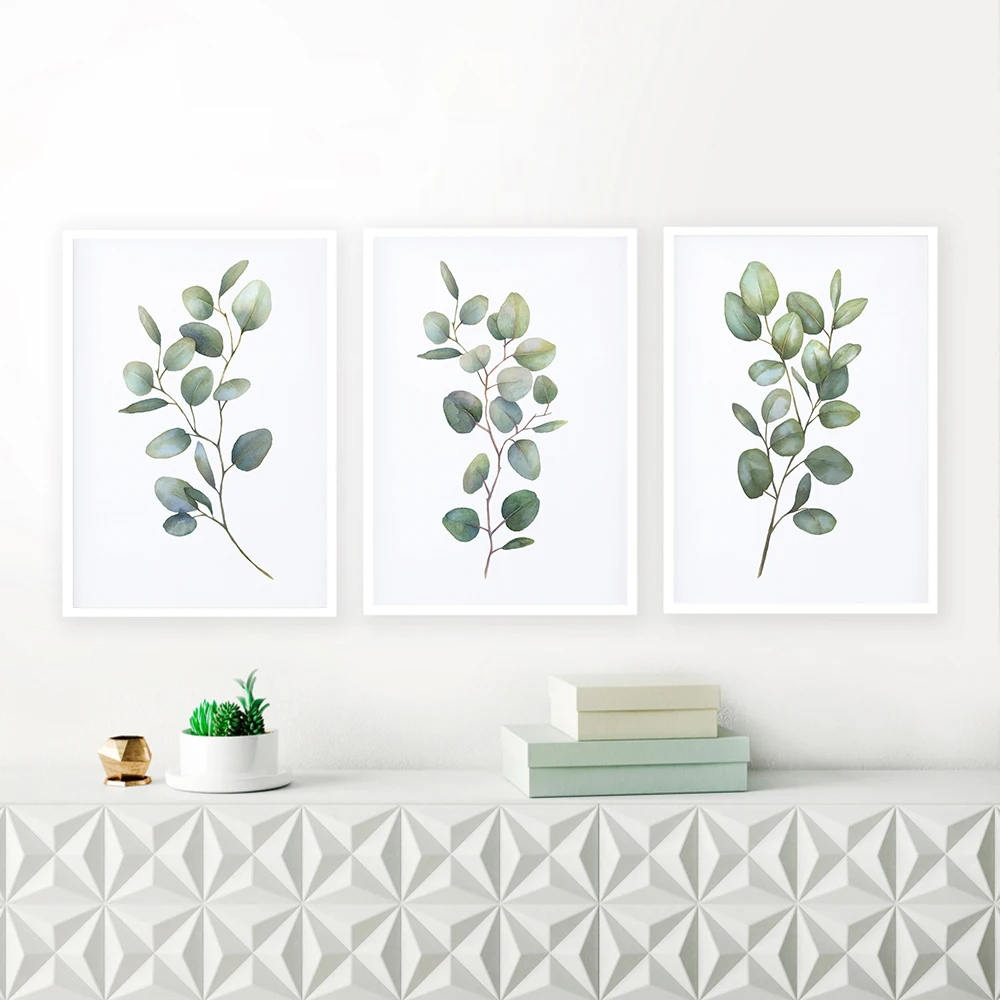 Watercolor Eucalyptus Green Plant Leaves Art Canvas Painting Nordic Posters And Prints Modern Wall Picture For Living Room Decor
Watercolor Eucalyptus Green Plant Leaves Art Canvas Painting Nordic Posters And Prints Modern Wall Picture For Living Room Decor