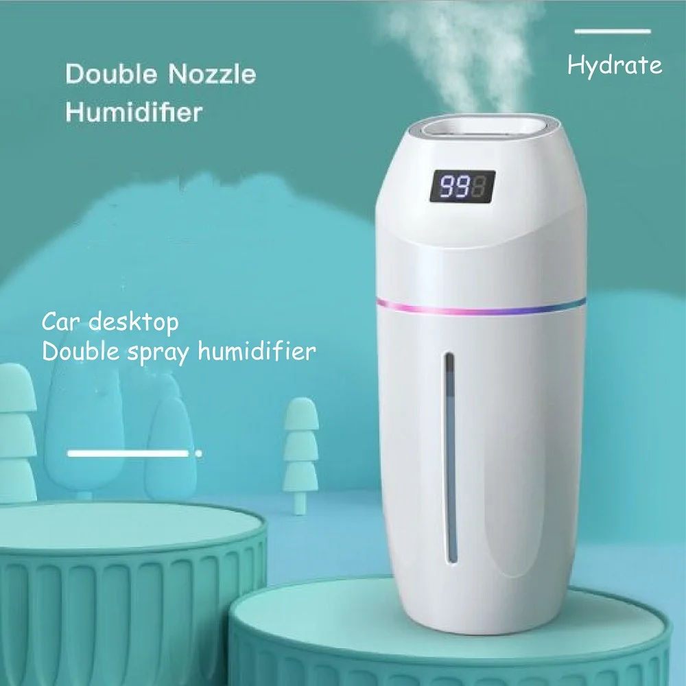 New Car Usb Humidifier Large Capacity Double Spray Small Desktop Mini Household Humidifier
New Car Usb Humidifier Large Capacity Double Spray Small Desktop Mini Household Humidifier
