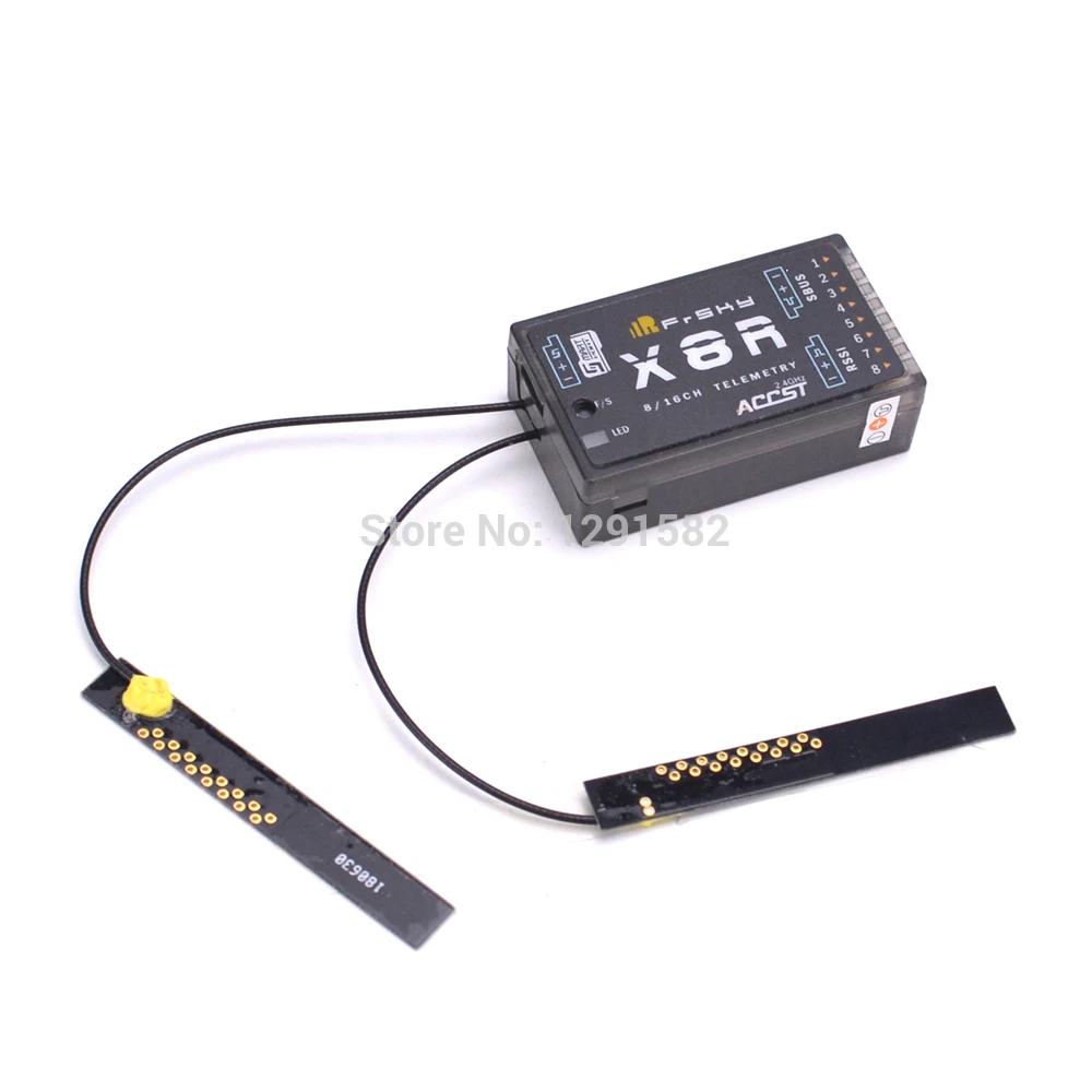 Hot FrSky ACCST X8R 8 / 16ch receiver for XJT Taranis X9D Plus Horus X12S SMARTPORT and SBUS function
Hot FrSky ACCST X8R 8 / 16ch receiver for XJT Taranis X9D Plus Horus X12S SMARTPORT and SBUS function