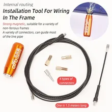 Bike Bicycle Aluminum Alloy Internal Cable Hydraulic Wire Routing Tool Kit Frame Shift Guide Internal Cable Routing Tool
Bike Bicycle Aluminum Alloy Internal Cable Hydraulic Wire Routing Tool Kit Frame Shift Guide Internal Cable Routing Tool