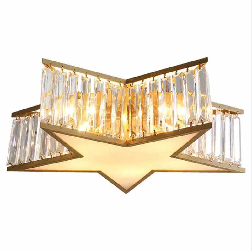 Post-modern Ceiling Lamp Light Luxury Five-pointed Star Study Bedroom Ceiling Light For Living Room Bedroom Aisle Corridor
Post-modern Ceiling Lamp Light Luxury Five-pointed Star Study Bedroom Ceiling Light For Living Room Bedroom Aisle Corridor