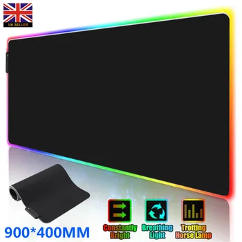 For PC Laptop Keyboard 1pc RGB Gaming Mouse Pad Computer Gamer Mousepad Large Game Rubber No-slip Mouse Mat Big Pad 900x400mm
For PC Laptop Keyboard 1pc RGB Gaming Mouse Pad Computer Gamer Mousepad Large Game Rubber No-slip Mouse Mat Big Pad 900x400mm