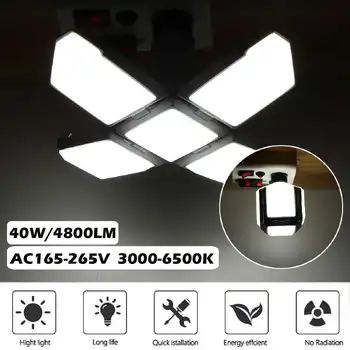 LED Garage Lights E27 Led fan garage lamp Deformable Ceiling Light Fixture Lamp Industrial lamp 3000-6500K high bay led light
LED Garage Lights E27 Led fan garage lamp Deformable Ceiling Light Fixture Lamp Industrial lamp 3000-6500K high bay led light