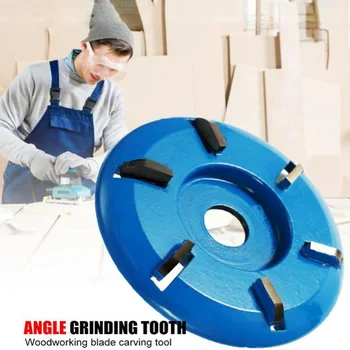 6 Teeth Wood Carving Disc Tool Milling Cutter For Opening Aperture Angle Grinder Angle Grinder Accessories
6 Teeth Wood Carving Disc Tool Milling Cutter For Opening Aperture Angle Grinder Angle Grinder Accessories