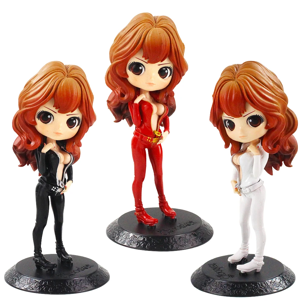 Аниме Lupin III Rupan Sansei Mine Fujiko ПВХ Фигурки Q Posket Куклы Коллекционные модели игрушки 3
