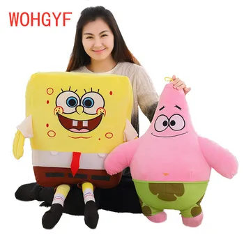 1pc 40cm/50cm/60cm Cartoon Spongebob Patrick Star Plush Animals Toys Plush Spongebob Pillow Sofa Cushion Birthday Gifts Kids Toy
1pc 40cm/50cm/60cm Cartoon Spongebob Patrick Star Plush Animals Toys Plush Spongebob Pillow Sofa Cushion Birthday Gifts Kids Toy
