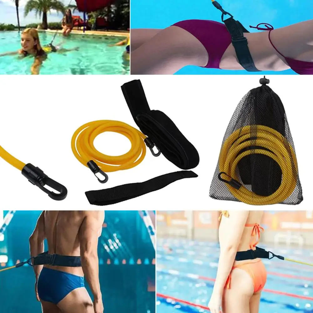 4M Adjustable Harness Swim Training Resistance Belt Safety Rope Swimming Pool Tool Swimming Exerciser Safety Rope Equipment
4M Adjustable Harness Swim Training Resistance Belt Safety Rope Swimming Pool Tool Swimming Exerciser Safety Rope Equipment