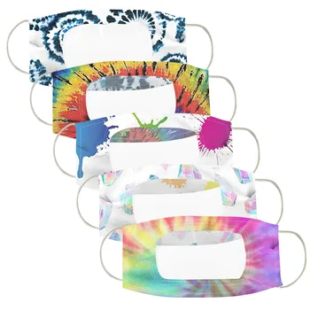 5PC Fashion Transparent Masque Smile Communicator Masque With Clear Vinyl Visible Expression Lip Reading Washable Reusable 
5PC Fashion Transparent Masque Smile Communicator Masque With Clear Vinyl Visible Expression Lip Reading Washable Reusable