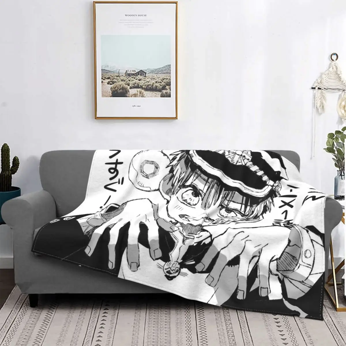 Jibaku Shounen Hanako Kun Anime Flannel Blanket Cute Kawaii Customized Throw Blankets for Home Hotel Sofa 200x150cm Bedspreads
Jibaku Shounen Hanako Kun Anime Flannel Blanket Cute Kawaii Customized Throw Blankets for Home Hotel Sofa 200x150cm Bedspreads