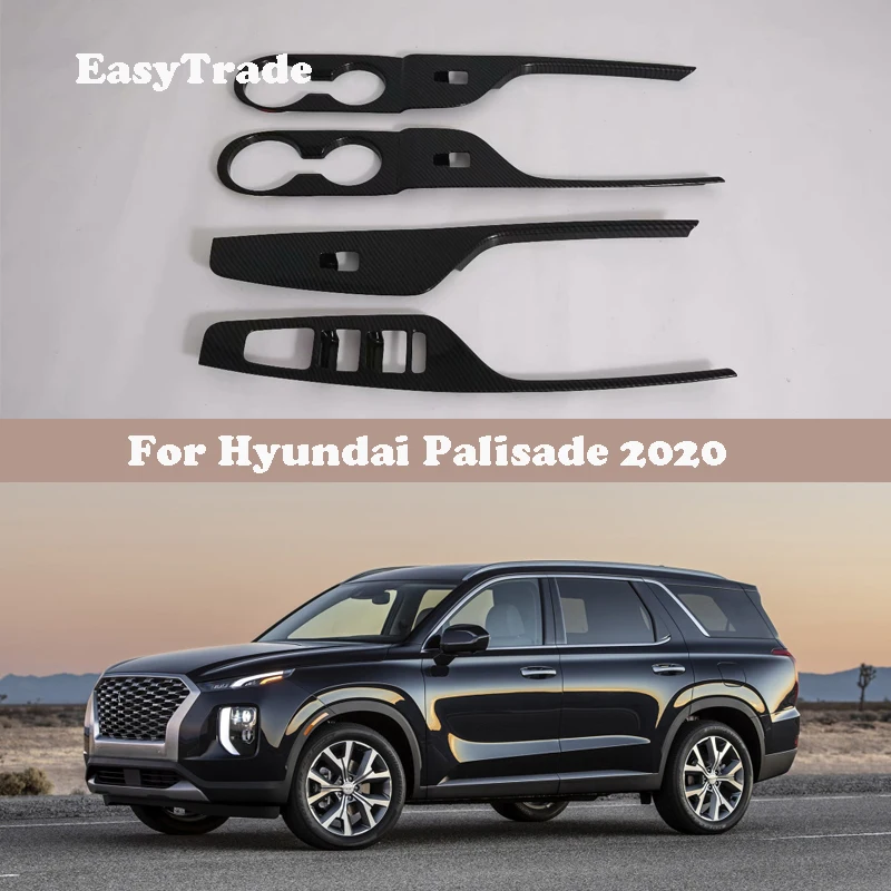 Для Hyundai Palisade 2020 аксессуары для автомобильного интерьера двери окна подъемника