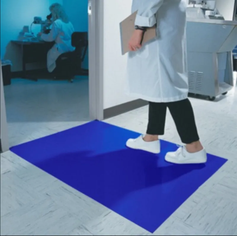 Laboratory Tacky Sticky Mat 1 Case 10 Units 300 Sheets Dust Cleaner 24"*36"
Laboratory Tacky Sticky Mat 1 Case 10 Units 300 Sheets Dust Cleaner 24"*36"