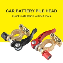 OLOMM 1Pair Quick Disconnect Car Battery Terminal Brass Cable Post Terminal Release Shut-Off Connectors for dropshipping
OLOMM 1Pair Quick Disconnect Car Battery Terminal Brass Cable Post Terminal Release Shut-Off Connectors for dropshipping
