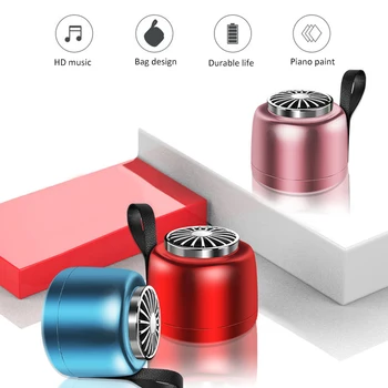 Portable TWS Bluetooth Speaker Handsfree call Aluminium Alloy Multicolor Body Mini MIC Wireless Bluetooth 5.0 Speakers
Portable TWS Bluetooth Speaker Handsfree call Aluminium Alloy Multicolor Body Mini MIC Wireless Bluetooth 5.0 Speakers