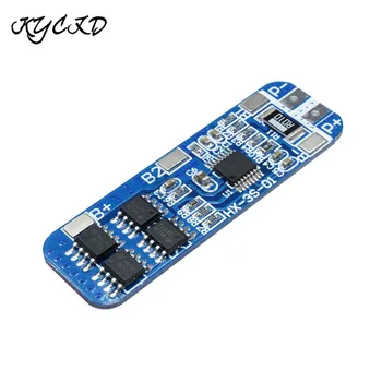 BMS 3S 11.1V 12V 12.6V 10A 18650 Li-ion Lithium Battery Charge Protection Board 18650 Battery Overcharge Protect Self-recovery
BMS 3S 11.1V 12V 12.6V 10A 18650 Li-ion Lithium Battery Charge Protection Board 18650 Battery Overcharge Protect Self-recovery
