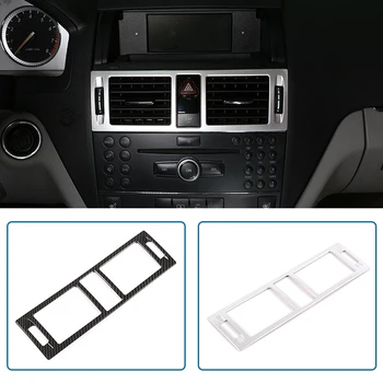 1 Pcs Carbon Fiber ABS For Mercedes benz C Class W204 2007-2010 Console Air Outlet Frame Trim Car Accessories 
1 Pcs Carbon Fiber ABS For Mercedes benz C Class W204 2007-2010 Console Air Outlet Frame Trim Car Accessories