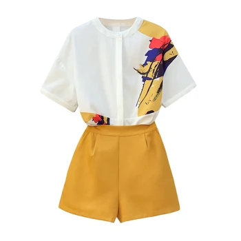 Women Short Suit Large Plus Size 5XL Summer Clothes Shirt And Short Pant Two Piece Set Elegant Casual Matching Set Sport Outfit
Women Short Suit Large Plus Size 5XL Summer Clothes Shirt And Short Pant Two Piece Set Elegant Casual Matching Set Sport Outfit