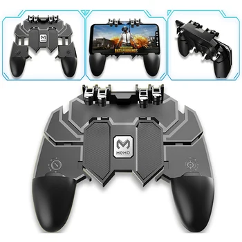 Gamepad Joystick Controller Six Fingers All-in-One Mobile Gamepad Joystick Game Shooter Controller Trigger for ios Android PUBG
Gamepad Joystick Controller Six Fingers All-in-One Mobile Gamepad Joystick Game Shooter Controller Trigger for ios Android PUBG