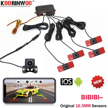 Koorinwoo Flat 13mm Video Parktronic Wireless Car Parking Sensors 4 Connect Phone WIFI IOS/Android Reverse camera Parking System
Koorinwoo Flat 13mm Video Parktronic Wireless Car Parking Sensors 4 Connect Phone WIFI IOS/Android Reverse camera Parking System