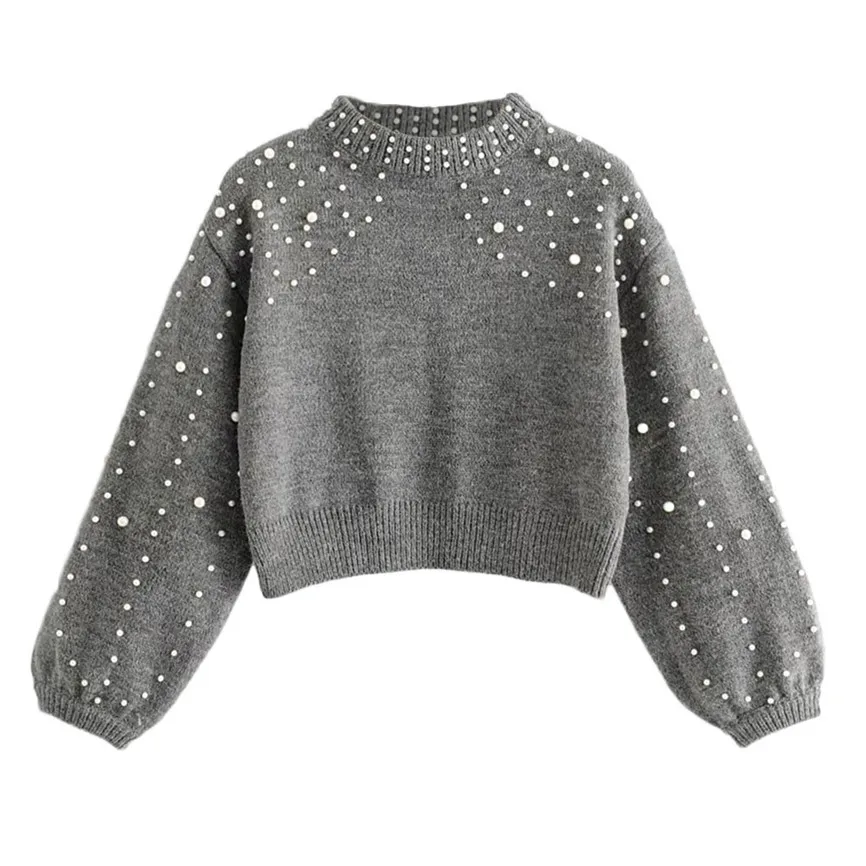 Ladies Sweaters New 2019 Female Arrival Beading Sweater For Women Autumn s Knit Garments Female Sweater Women Tank
Ladies Sweaters New 2019 Female Arrival Beading Sweater For Women Autumn s Knit Garments Female Sweater Women Tank