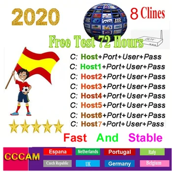 Cccam Europa Cline Server for 1 Year Spain Oscam Germany Poland Portugal Cape Verde DVB S2 Ccam Dazn Receptor Satelite Receivers
Cccam Europa Cline Server for 1 Year Spain Oscam Germany Poland Portugal Cape Verde DVB S2 Ccam Dazn Receptor Satelite Receivers
