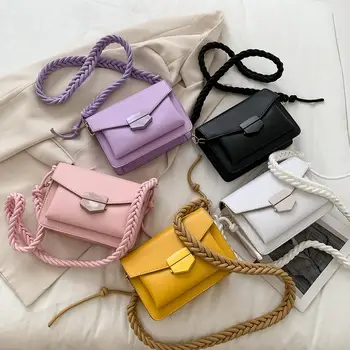 Women Candy Color Crossbody Bags Female Purse Classic Elegant Crossbody Fashion Shoulder Bag Small Square Shoulder Handbags
Women Candy Color Crossbody Bags Female Purse Classic Elegant Crossbody Fashion Shoulder Bag Small Square Shoulder Handbags