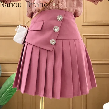 2020 Summer New Korean Style High Waist Skirt Women's All-match Slimming Anti-Slip Skirt Ins Pleated Skirt A- Line Dress
2020 Summer New Korean Style High Waist Skirt Women's All-match Slimming Anti-Slip Skirt Ins Pleated Skirt A- Line Dress