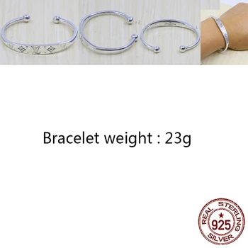 925 sterling silver bracelet new personality fashion jewelry style letter shape Valentine's Day gift 2020 hot
925 sterling silver bracelet new personality fashion jewelry style letter shape Valentine's Day gift 2020 hot