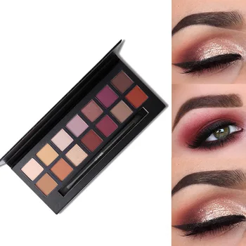 2019 Ladies Eyeshadow Eye Shadow Tray 14 Colors Shining Matte Eyeshadow Palette Waterproof Makeup
2019 Ladies Eyeshadow Eye Shadow Tray 14 Colors Shining Matte Eyeshadow Palette Waterproof Makeup