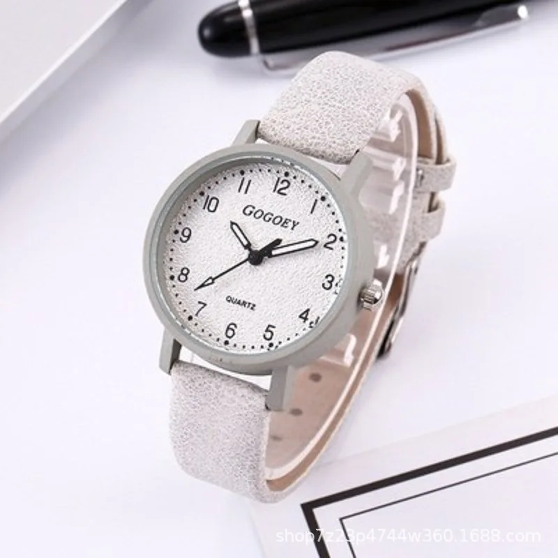 New Hot Selling Gogoey Brand Supply of Goods Simple with Numbers Women's Quartz Watch Dull Polish High Quality Watch
New Hot Selling Gogoey Brand Supply of Goods Simple with Numbers Women's Quartz Watch Dull Polish High Quality Watch