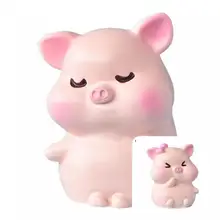 Useful Pig Decor Delicate Wear-resistant Cute Pink Pig Miniature Figurine Pig Figurine Pig Statue
Useful Pig Decor Delicate Wear-resistant Cute Pink Pig Miniature Figurine Pig Figurine Pig Statue