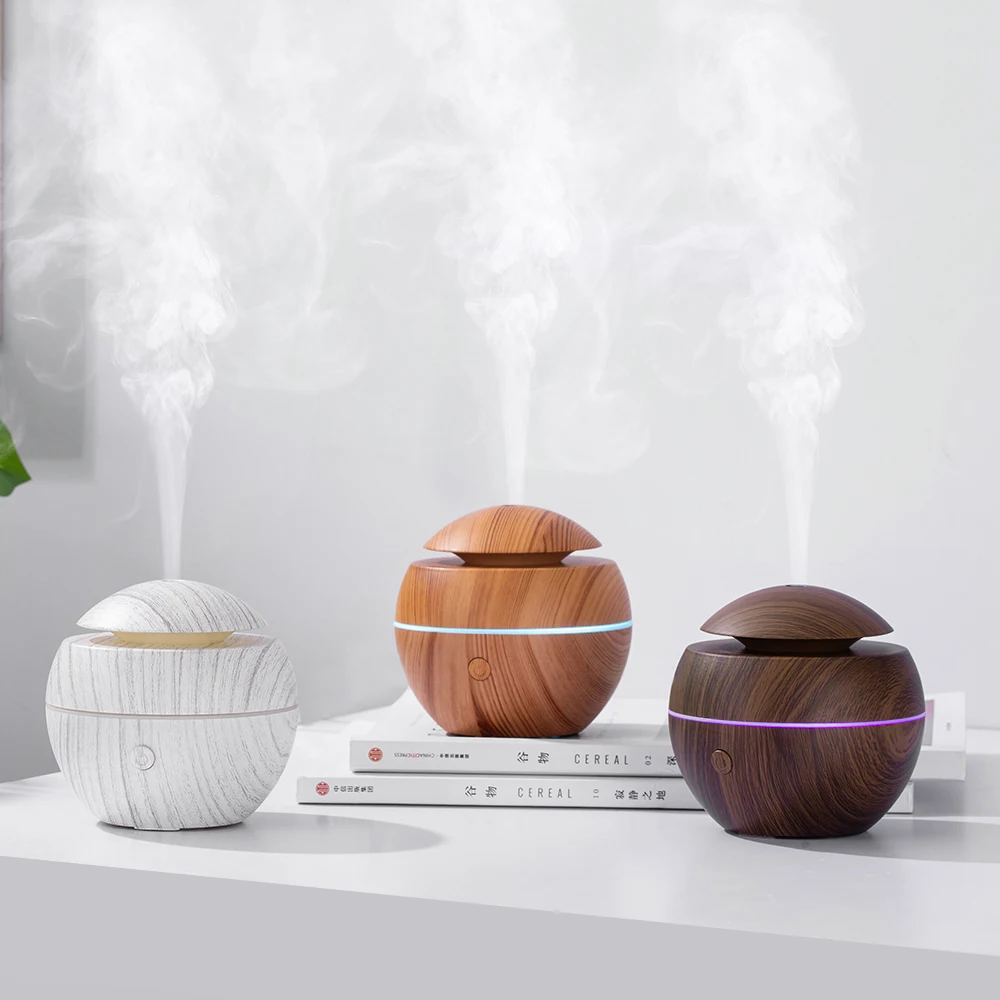 120ML Mini Essential Oil Aroma Diffuser Car Ultrasonic Small Humidifier Household Wood Grain Colorful Air Purifier Atomizer
120ML Mini Essential Oil Aroma Diffuser Car Ultrasonic Small Humidifier Household Wood Grain Colorful Air Purifier Atomizer