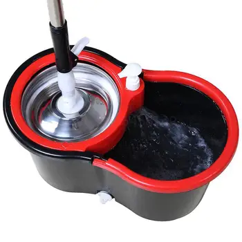 Mop Rotating Hand Drying Wet Dual Household Mop Double Drive Lazy Good God Mop Bucket Stainless Steel Dry
Mop Rotating Hand Drying Wet Dual Household Mop Double Drive Lazy Good God Mop Bucket Stainless Steel Dry